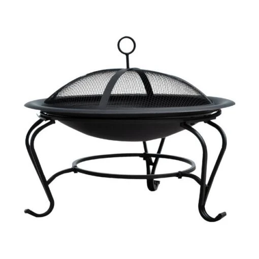 OUTSUNNY Round Steel Fire Pit 56cm -GardenChic Elegant Shop 1 1 196 15