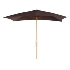 OUTSUNNY Garden Parasol Wooden Coffee 3m 19 OUTSUNNY Garden Parasol Wooden Coffee 3m -GardenChic Elegant Shop 1 1 196 2