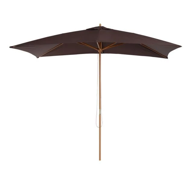 OUTSUNNY Garden Parasol Wooden Coffee 3m 11 OUTSUNNY Garden Parasol Wooden Coffee 3m - Image 9