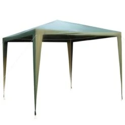 OUTSUNNY Heavy Duty Garden Gazebo Green 2.7 X 2.7m -GardenChic Elegant Shop 1 1 199 18