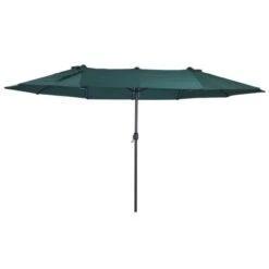 OUTSUNNY Garden Parasol Sun Umbrella Green 4.6m -GardenChic Elegant Shop 1 1 200 16