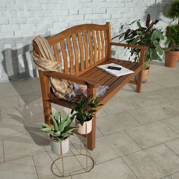 Lytham Garden Bench 3 Seater 4 Lytham Garden Bench 3 Seater - Image 2