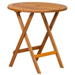 York Round Bistro Set With Folding Armchairs 2 Seater -GardenChic Elegant Shop 110253 table 1 6