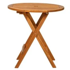 York Round Bistro Set With Folding Armchairs 2 Seater -GardenChic Elegant Shop 110253 table 2 7