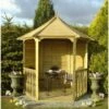 Arbour Hexagonal Gazebo -GardenChic Elegant Shop 1363348642 51225500
