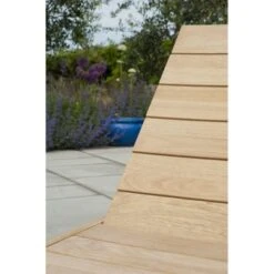 Roble Sunbed - Roble Hardwood -GardenChic Elegant Shop 1384532452 54430100