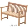 Mahogany Broadfield Bench - 2 Widths Available