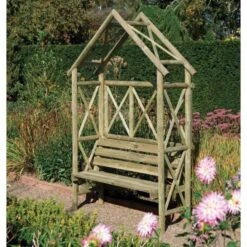 Rustic Arbour Seat
