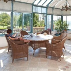 San Marino Curved Top Armchair -GardenChic Elegant Shop 1447416265 85115300