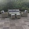 Wentworth 7 Seater Sofa Dining Set -GardenChic Elegant Shop 1519986550 56042500
