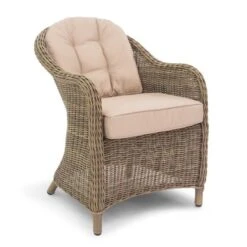 Maze Winchester 8 Seat Round Dining Set With Heritage Chairs, Ice Bucket & Lazy Susan -GardenChic Elegant Shop 1521631351 97361200