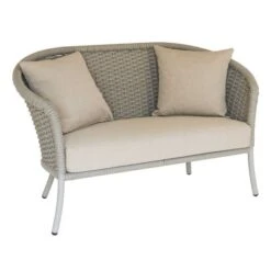 Alexander Rose Cordial Rope Curved Sofa