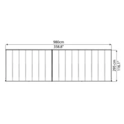 Olympia 3m Patio Cover Grey 36 Olympia 3m Patio Cover Grey -GardenChic Elegant Shop 1538552670 85829100