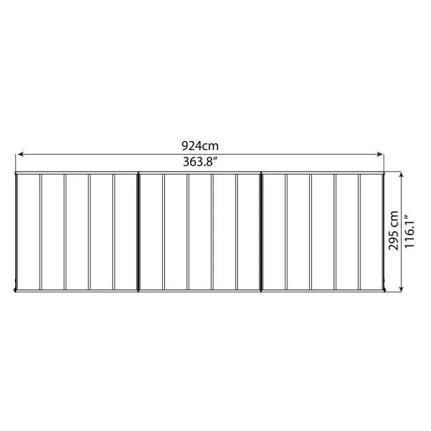 Olympia 3m Patio Cover Grey 20 Olympia 3m Patio Cover Grey - Image 18