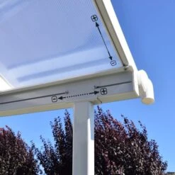 Sierra 3m Width White Patio Cover -GardenChic Elegant Shop 1542375627 16388600