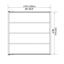 Sierra Patio Cover White-Clear -GardenChic Elegant Shop 1542384515 10188600