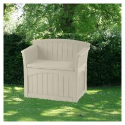 Patio Storage Seat Single -GardenChic Elegant Shop 1549627668 18838700