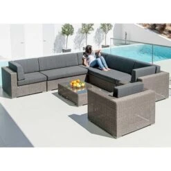 Monte Carlo Modular Lounge Sofa Set