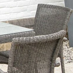 Monte Carlo Square Dining Set For 4 -GardenChic Elegant Shop 1560330855 73212500