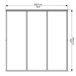 Vega 2000 Door Canopy -GardenChic Elegant Shop 1565168954 04756700