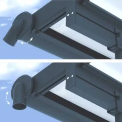 Sierra 3m X 5.46m Grey Patio Cover -GardenChic Elegant Shop 1565184123 80047000