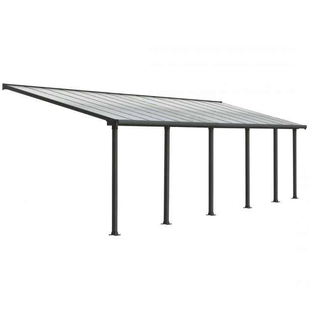 Olympia 3m X 8.51m Patio Cover Grey 3 Olympia 3m X 8.51m Patio Cover Grey