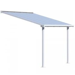Olympia 3m X 3.05m Patio Cover White -GardenChic Elegant Shop 1565689700 63629200