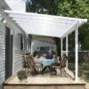 Olympia 3m X 5.46m Patio Cover White -GardenChic Elegant Shop 1565692258 66747300
