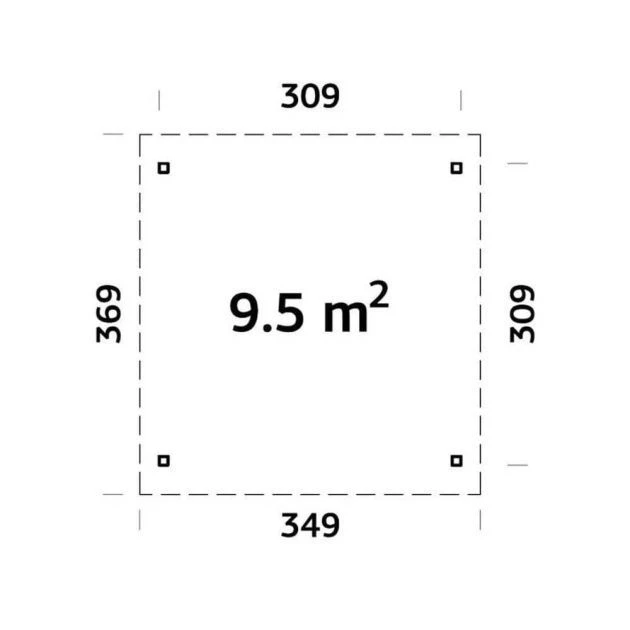 Paula Pergola 9.5m² 4 Paula Pergola 9.5m² - Image 2