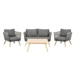 Milan 4 Seater Lounging Coffee Set