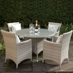 Lisbon 4 Seater Dining Set