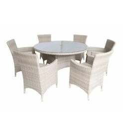 Lisbon 6 Seater Dining Set -GardenChic Elegant Shop 1579692554 16408700 1