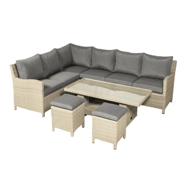 Lisbon Deluxe Modular Corner Dining Set 3 Lisbon Deluxe Modular Corner Dining Set