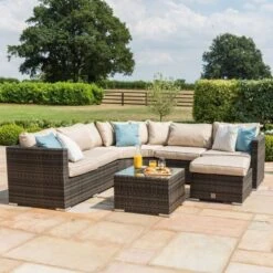 Maze Barcelona Corner Group With Ice Bucket 11 Maze Barcelona Corner Group With Ice Bucket -GardenChic Elegant Shop 1580914155 24526600