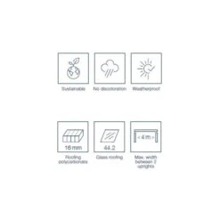 Lacuna Veranda Canopy 3000mm 32 Lacuna Veranda Canopy 3000mm -GardenChic Elegant Shop 1605793281 92530900