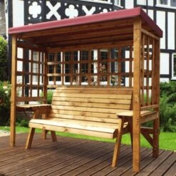 Wentworth 3 Seat Arbour 14 Wentworth 3 Seat Arbour -GardenChic Elegant Shop 1606479596 64662300