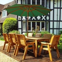 8 Seater Rectangular Table Set