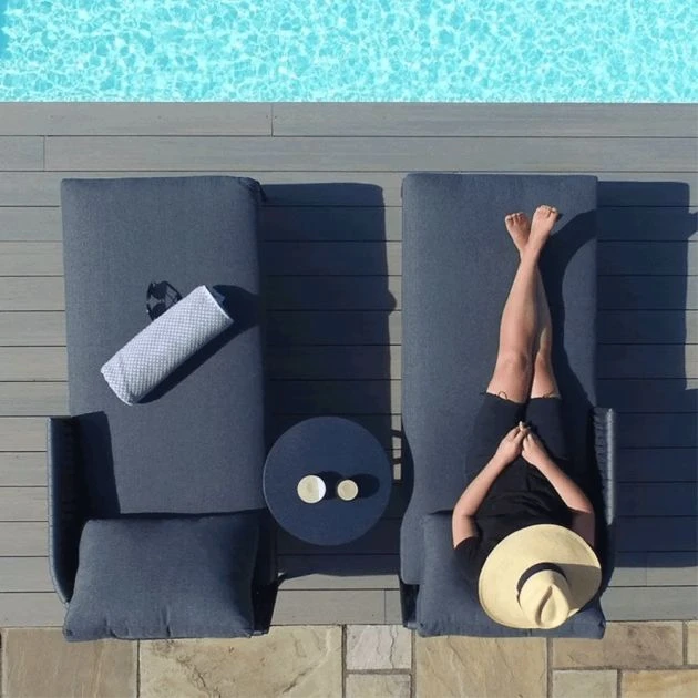 Maze Marina Sunlounger Set 4 Maze Marina Sunlounger Set - Image 2