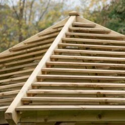 Venetian Wooden Garden Pavilion With Decking Floor 17 Venetian Wooden Garden Pavilion With Decking Floor -GardenChic Elegant Shop 1617113286 48947100