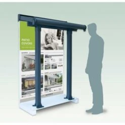 Olympia 3m X 6.10m Patio Cover Grey -GardenChic Elegant Shop 1617889105 96909200