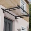 Bremen 1500 Door Canopy Clear Grey