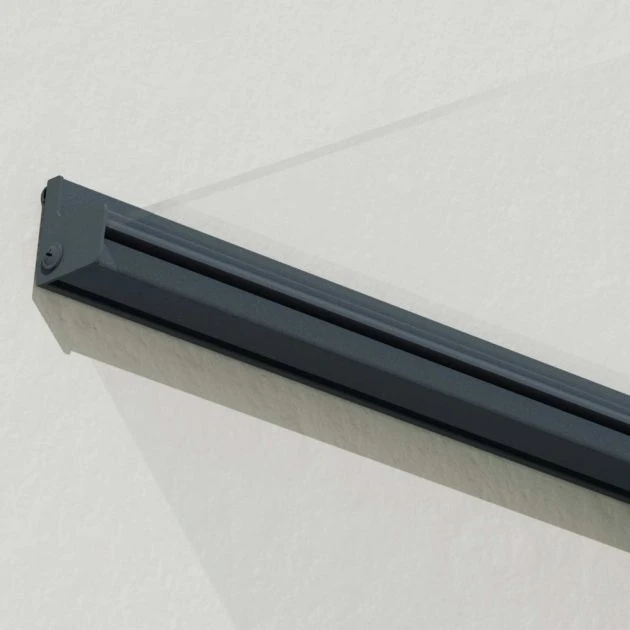 Bremen 1500 Door Canopy Clear Grey 7 Bremen 1500 Door Canopy Clear Grey - Image 5