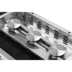 Gas BBQ 3 Burner Plancha Stainless Steel -GardenChic Elegant Shop 1622563622 65429000