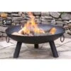 Dakota Steel Fire Pit Large -GardenChic Elegant Shop 1628611215 42992800