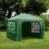 Gazebo With Sides 3 X 3m 1 Gazebo With Sides 3 X 3m -GardenChic Elegant Shop 1628778916 91693200