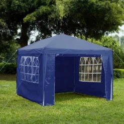Gazebo With Sides 3 X 3m -GardenChic Elegant Shop 1628778921 85122800
