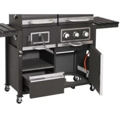 Toronto Combi Charcoal Gas BBQ -GardenChic Elegant Shop 1637239410 53186500