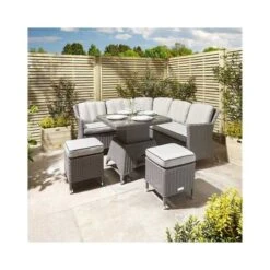 Prestbury Compact Diner Set Natural Stone