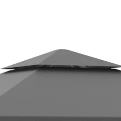 OUTSUNNY Porto Garden Gazebo Steel Grey 3m -GardenChic Elegant Shop 1653572389 56003400 rfimjht16gy7myoe