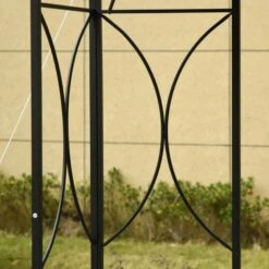 OUTSUNNY Garden Gazebo Metal Dark Grey 3m -GardenChic Elegant Shop 1653573372 12433000 c7jgdc0kk7yz0jw3